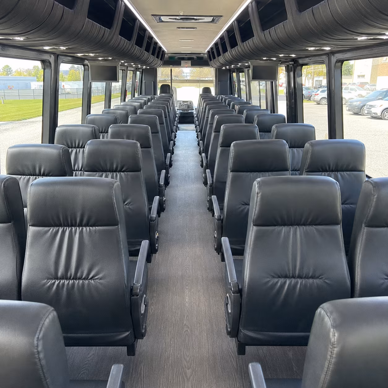 minibuses and party buses for fremont street and downtown las vegas shows
