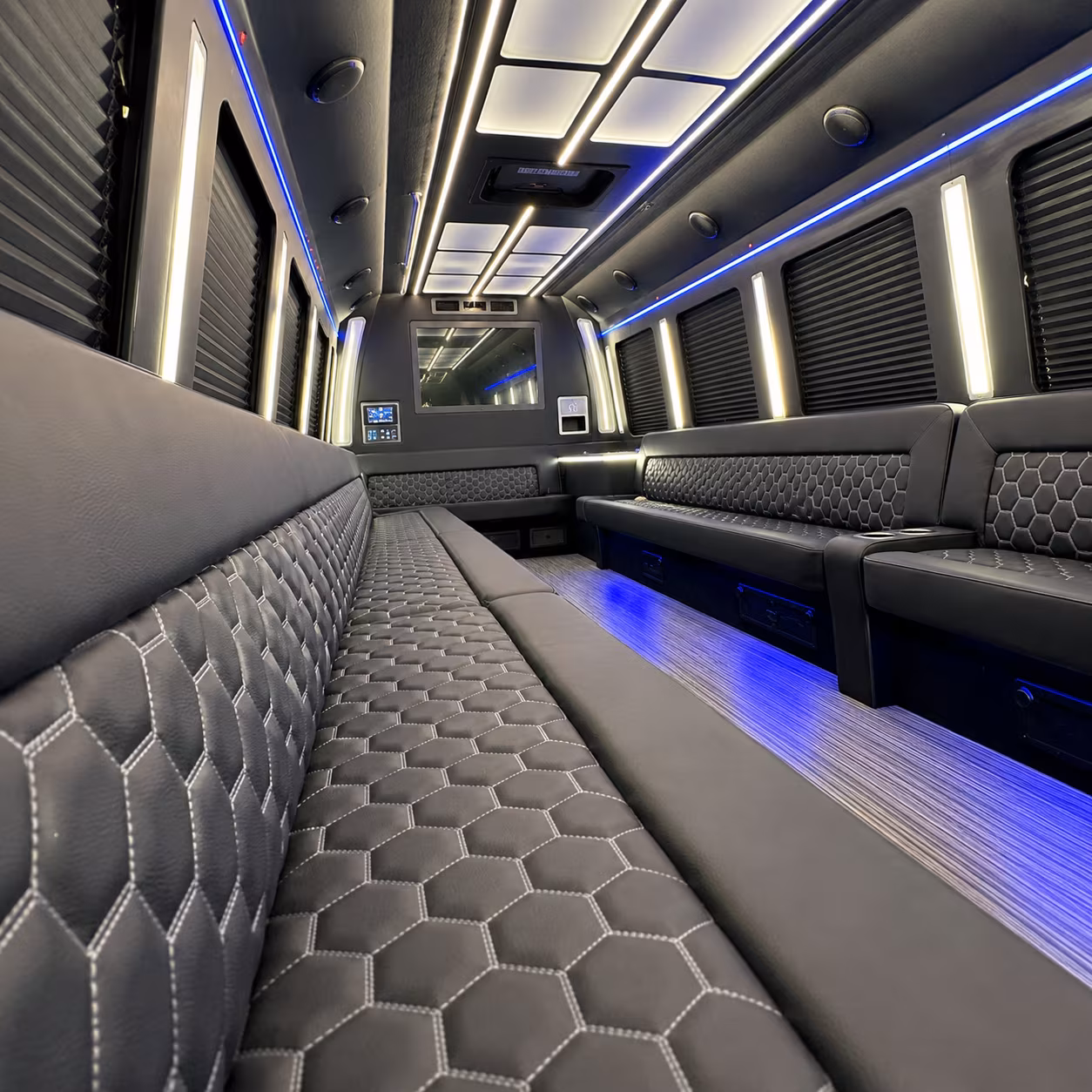 north las vegas party bus rentals inside